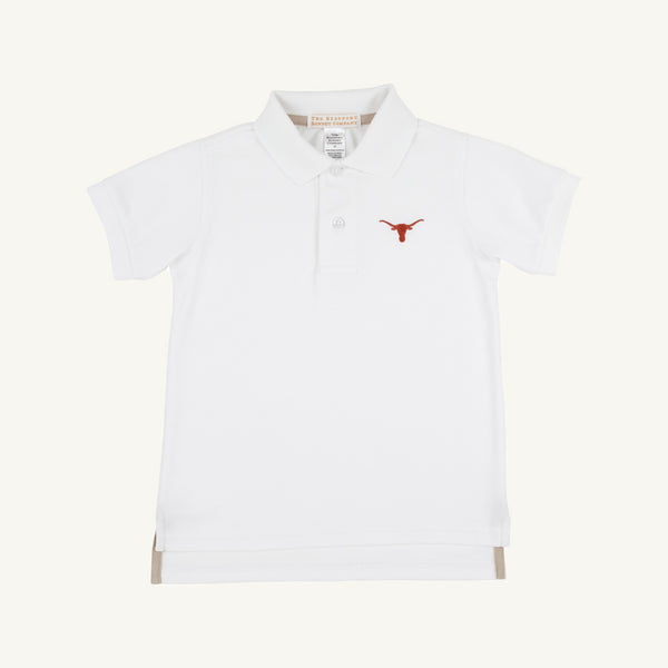 TBBC Texas White Prim and Proper Polo