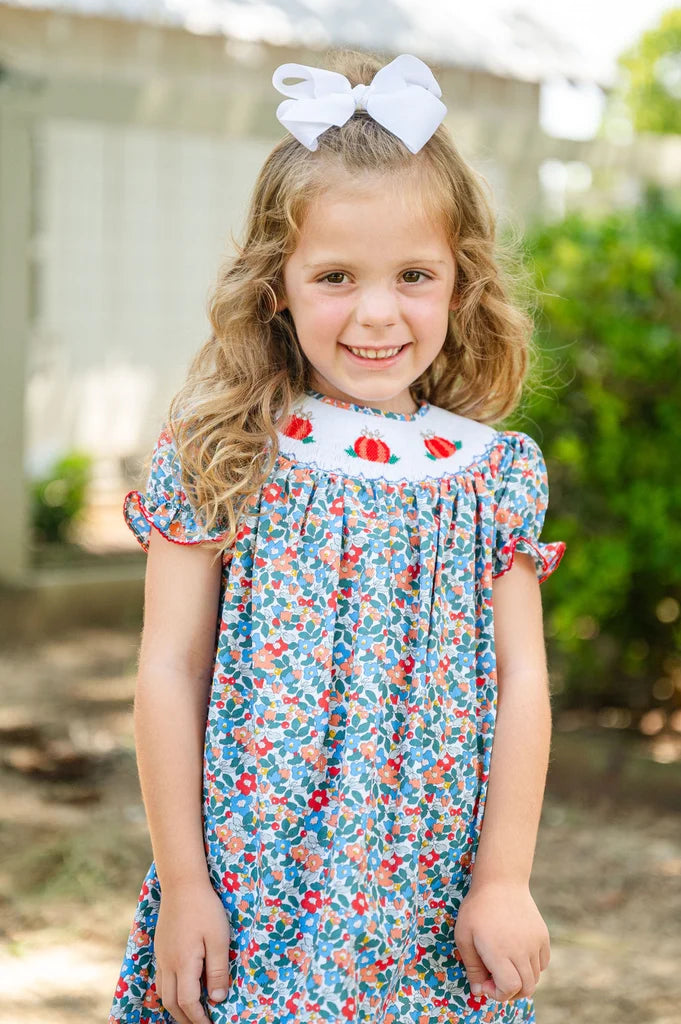 Floral Pumpkins Helen Dress