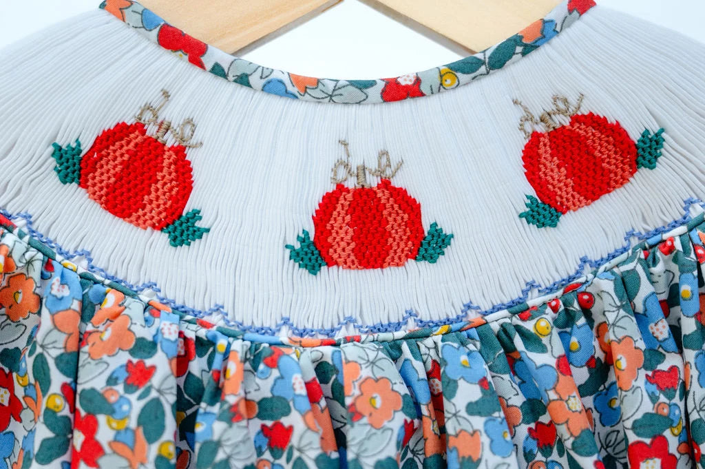 Floral Pumpkins Annabelle Bloomer Set