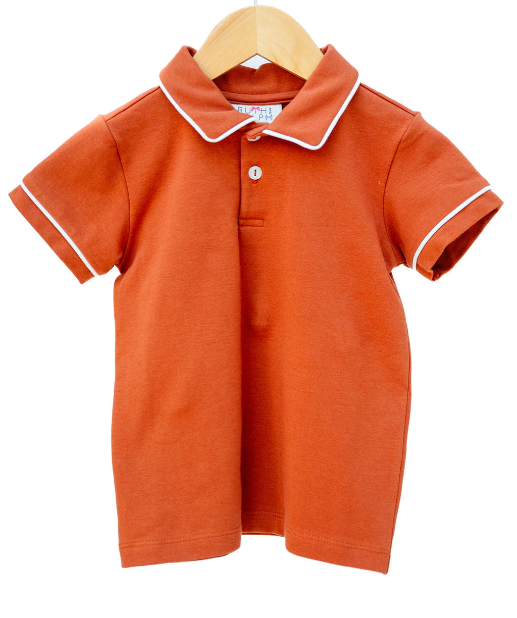 Golden Orange Shep Polo