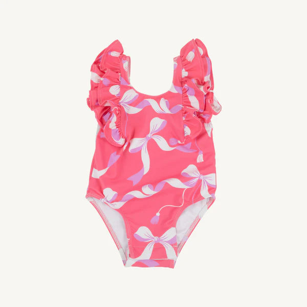 TBBC Ruehling Ruffle Bathing Suit Bagley Bows