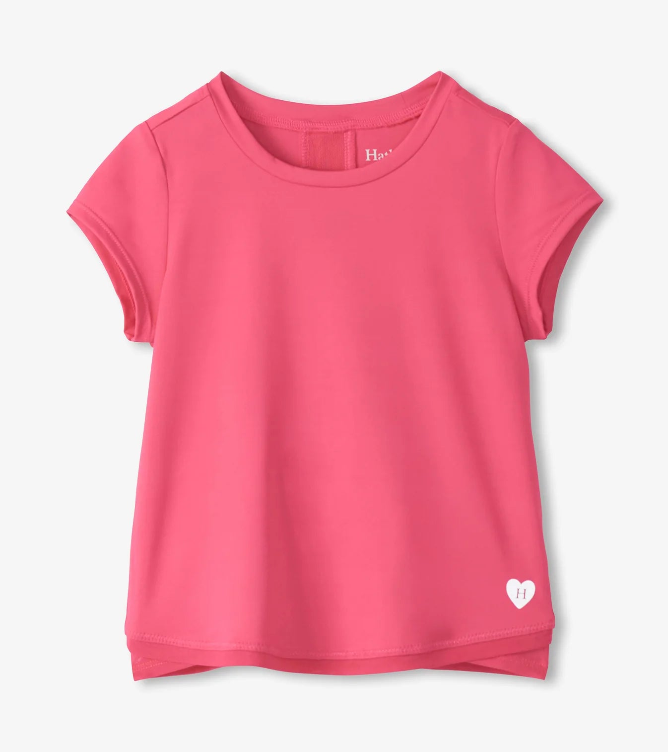 Fandango Pink Mesh Trim Tee