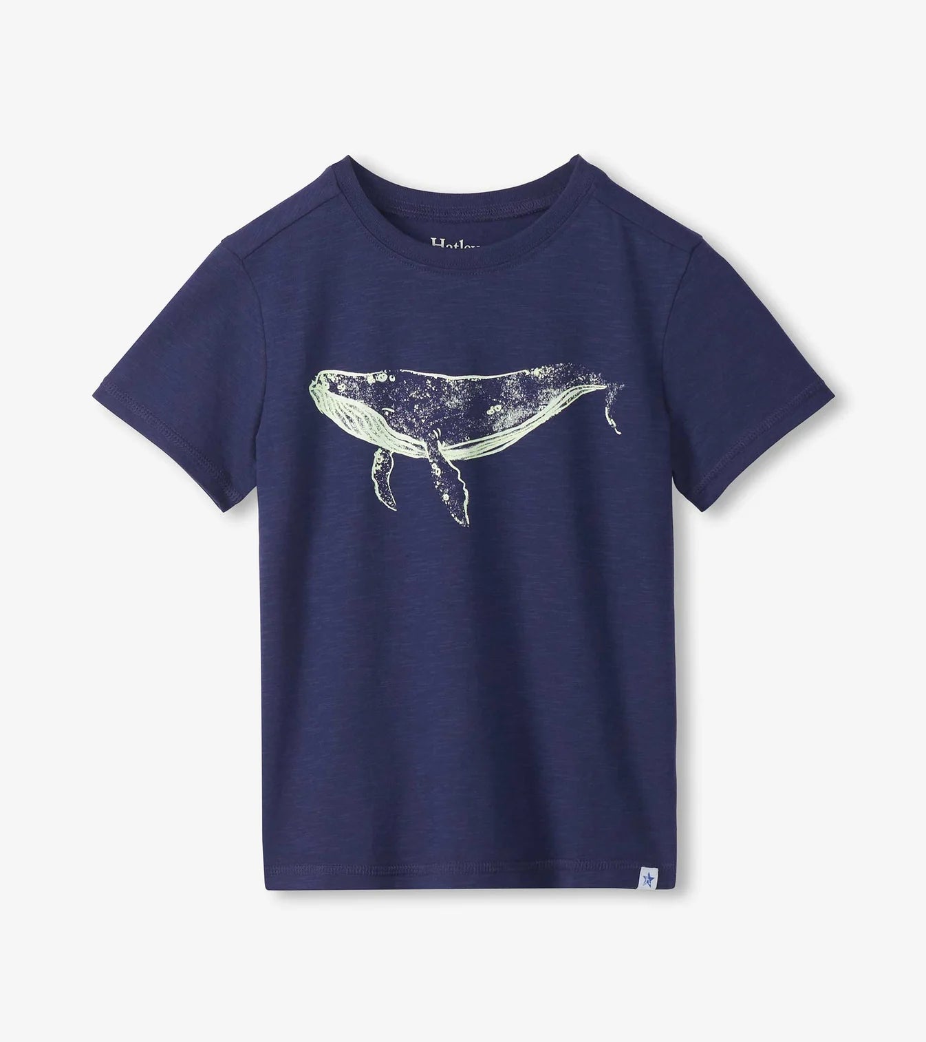 Patriot Blue Whale Graphic Tee
