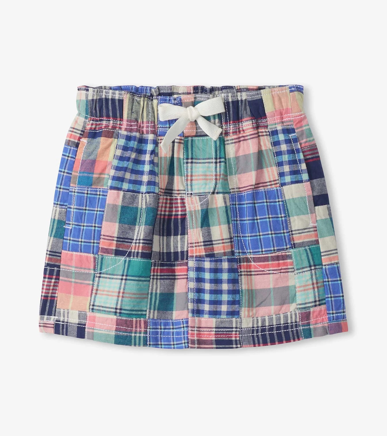 Serenity Vintage Madras Woven Skirt