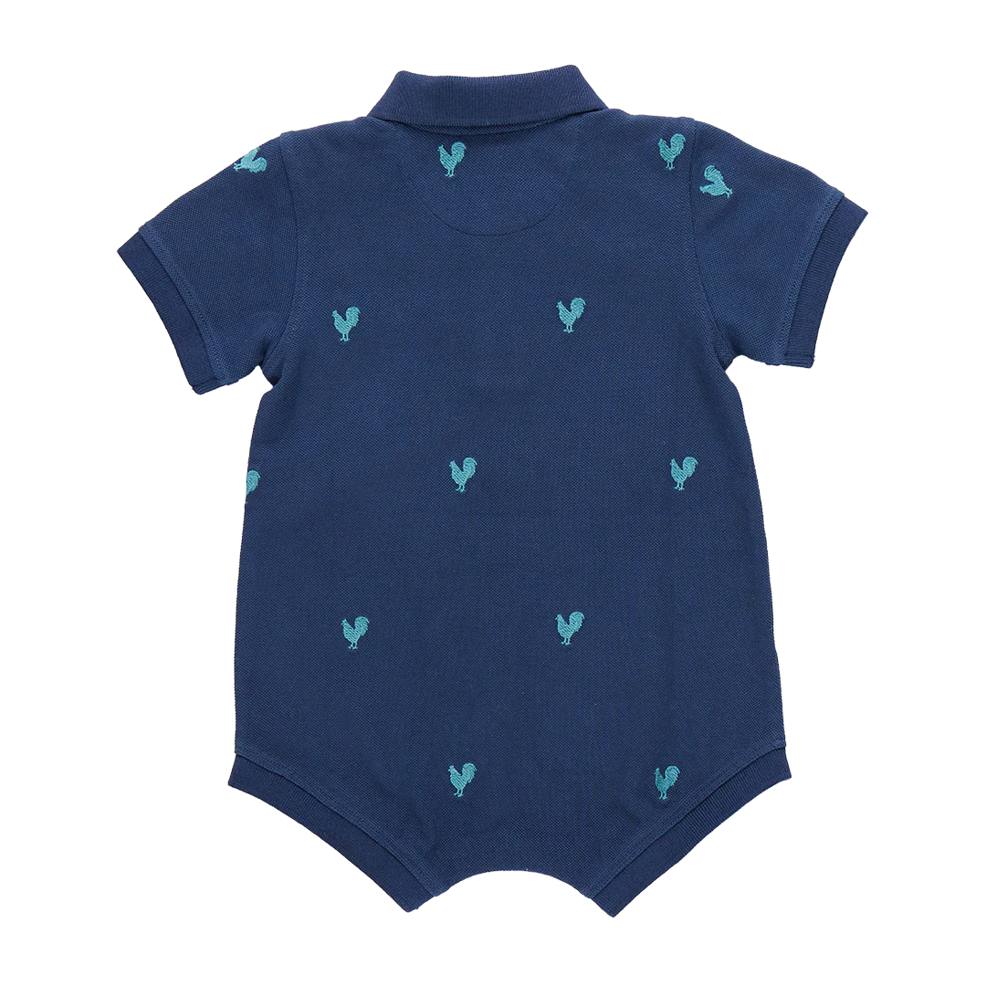Navy Alec Jumper Rooster Embroidery