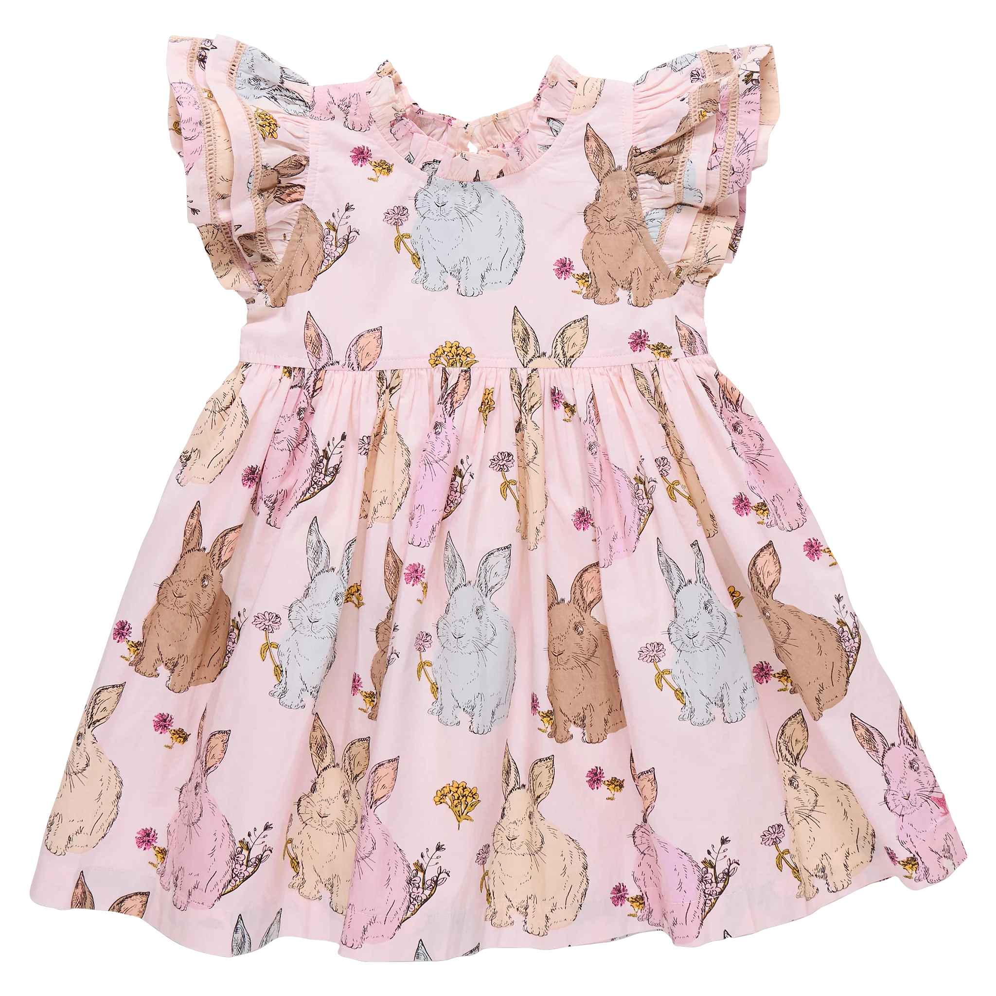 Vintage Bunnies Jennifer Double Ruffle Dress