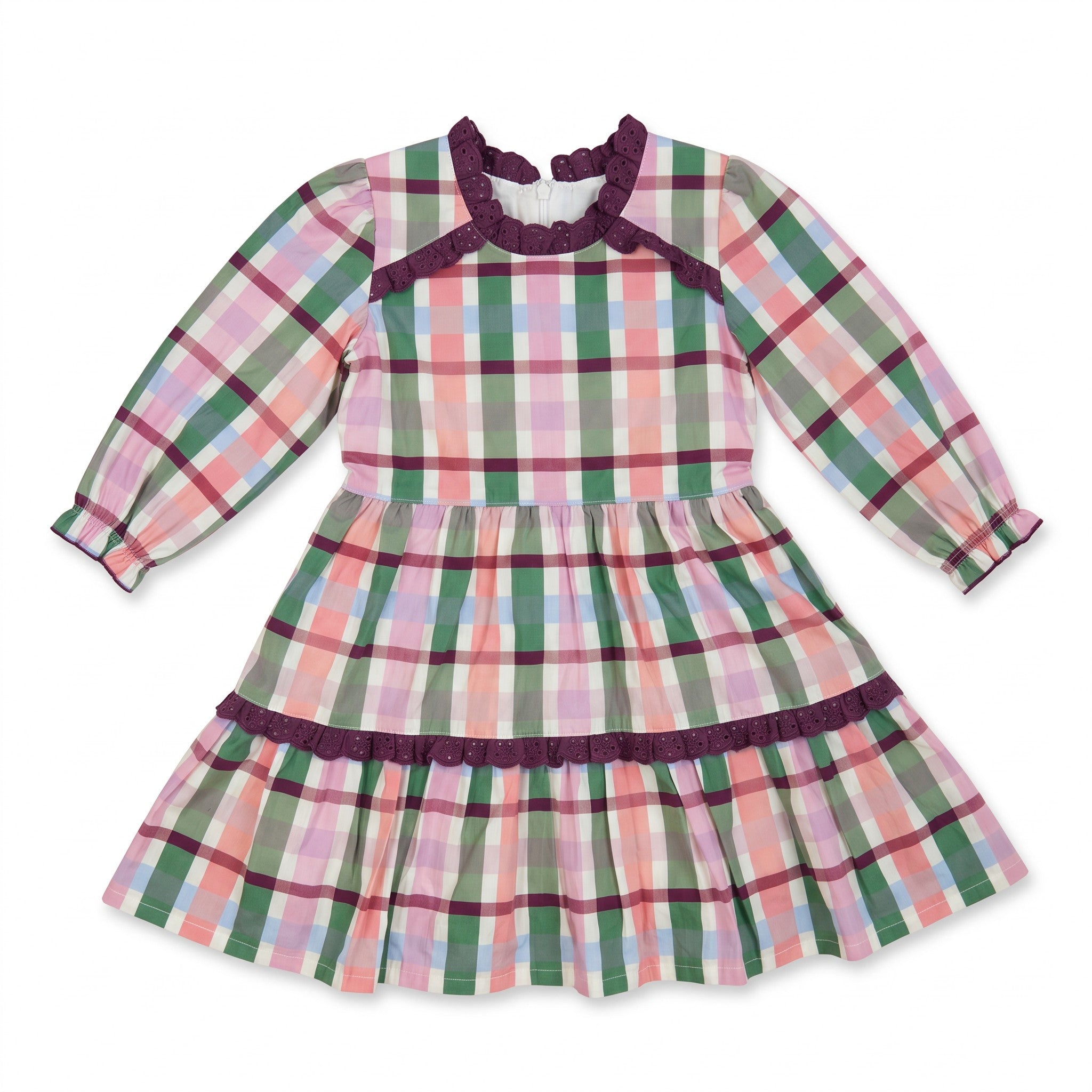 Autumn Plaid Scarlett Dress