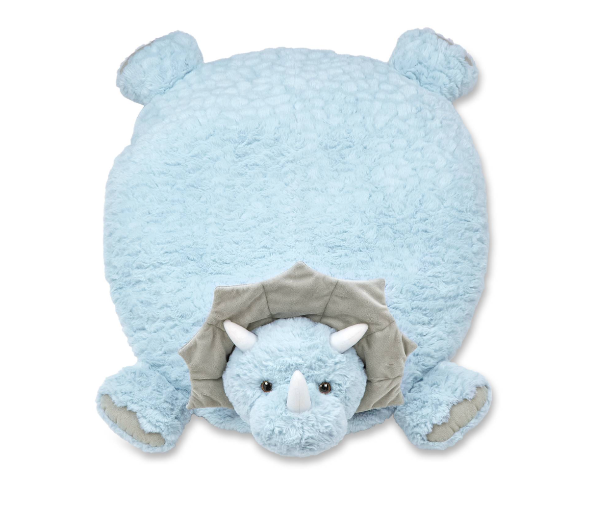 Lil' Tracer Blue Dino Belly Blanket