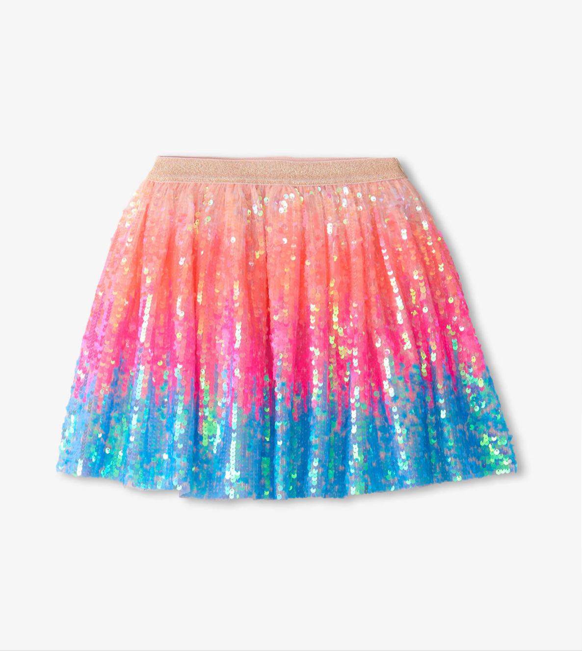 Multi Happy Sparkly Sequin Tulle Skirt