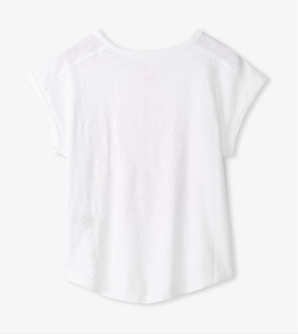 White Let The Sun Shine In Relaxed Tee