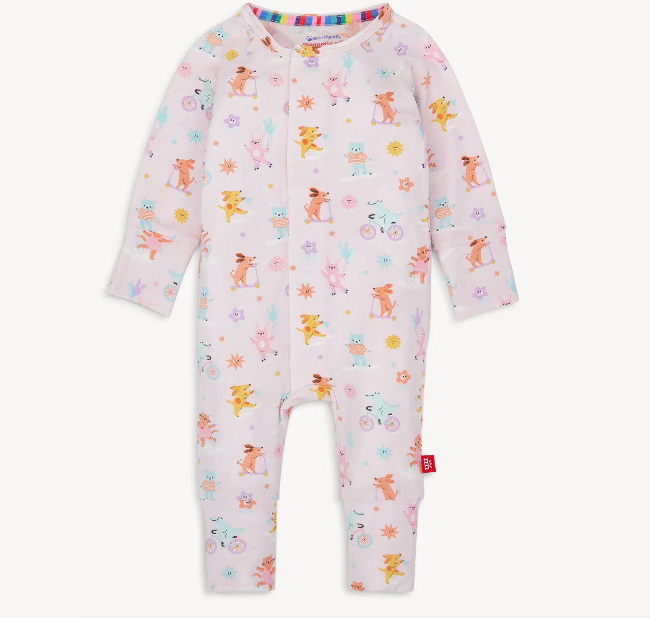 Magnetic Pink Playground Pals Conv Coverall