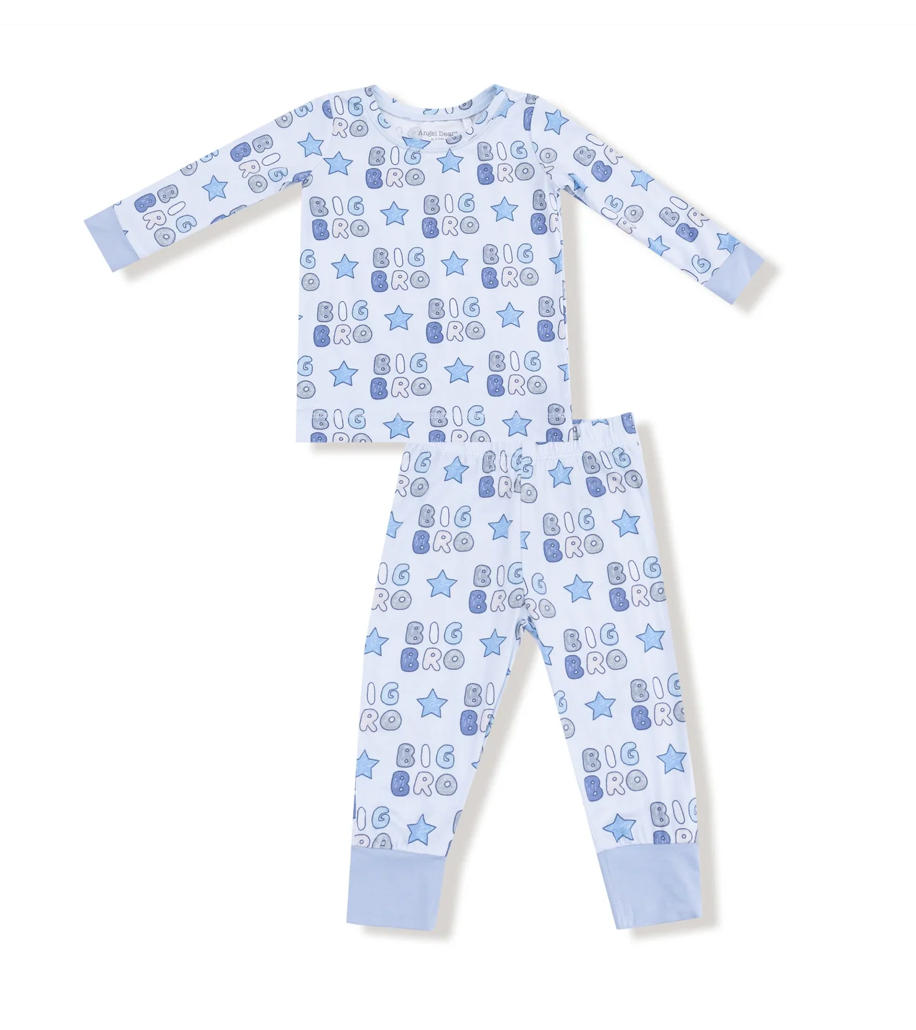 Blue Big Bro LS Loungewear PJ Set