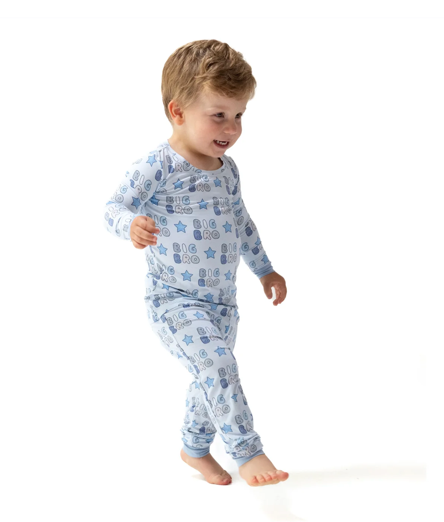Blue Big Bro LS Loungewear PJ Set