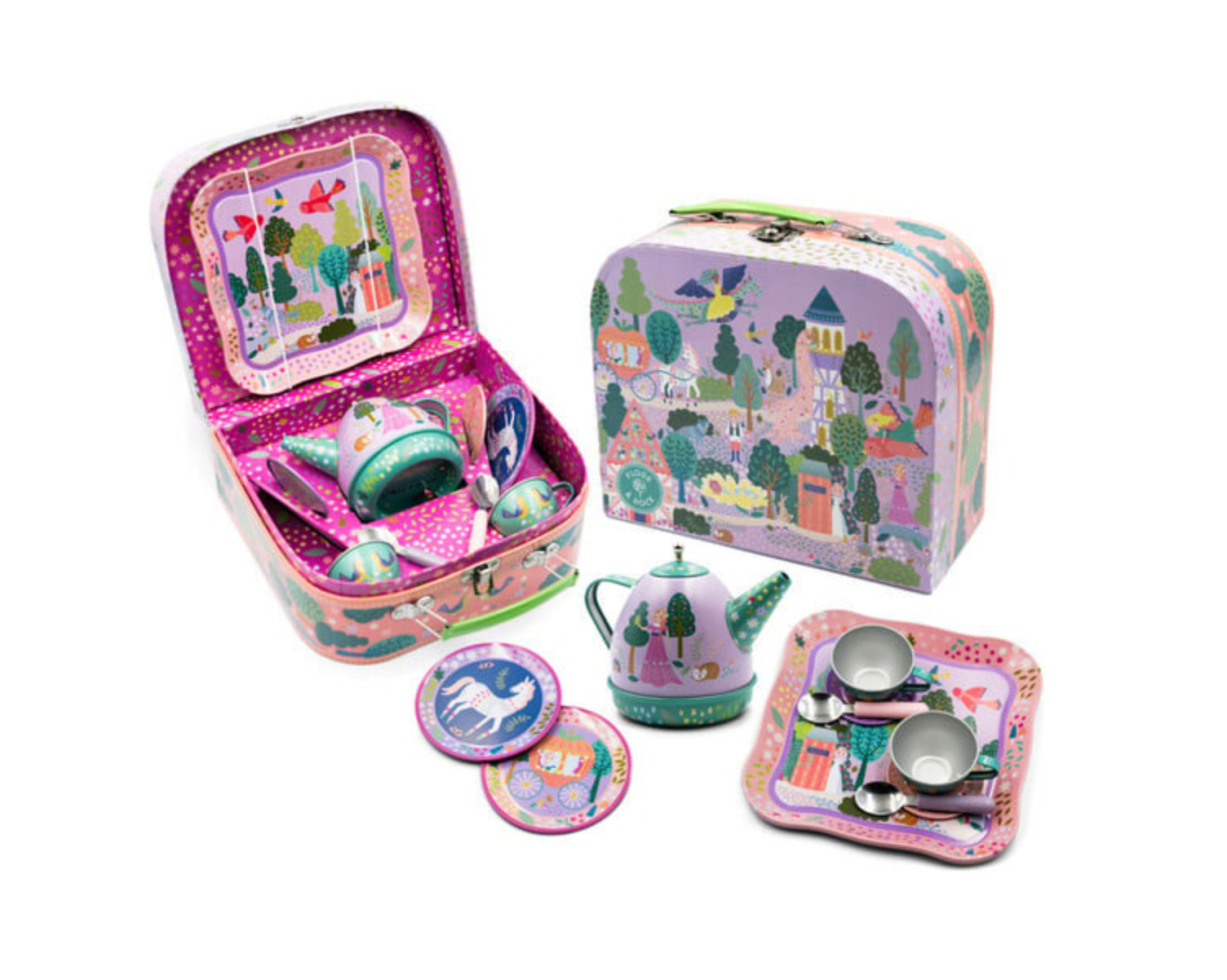 Fairy Tale 11pc Musical Tea Set