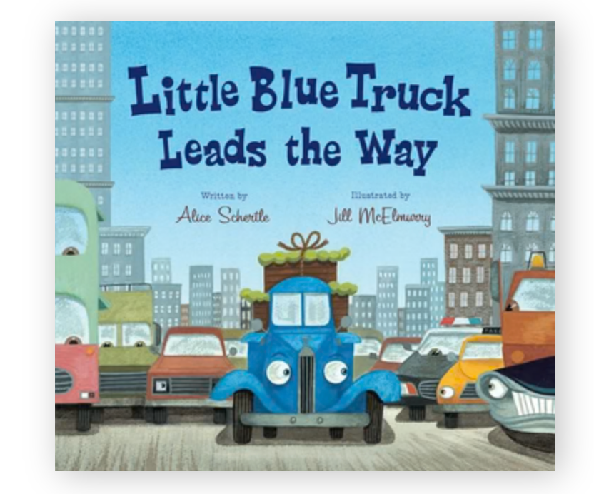 Little Blue Truck Leads the Way (Padded BB)