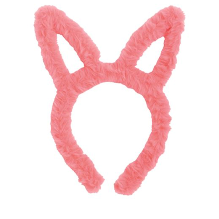 Bright Pink Bunny Ears