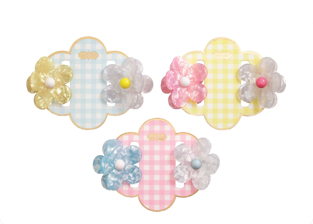 Flower Claw Hair Clip