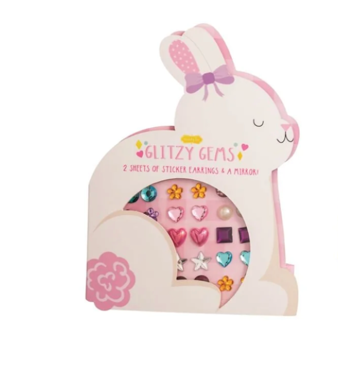 Easter Bunny Sticker Earrings