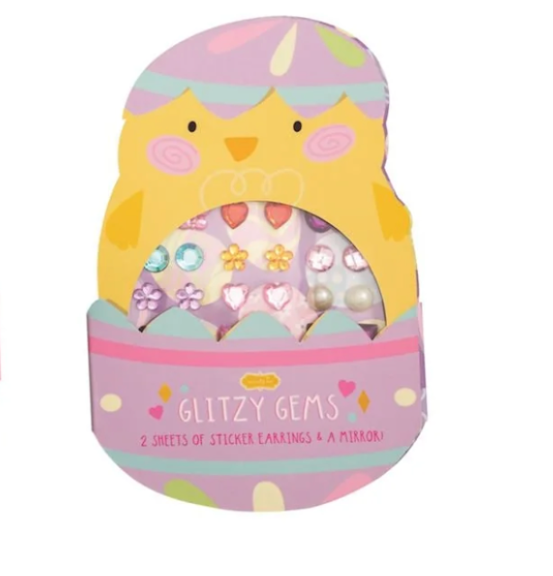 Easter Chick Sticker Earrings