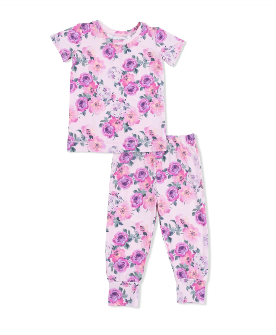 Rose Abundance SS PJ Pant Set