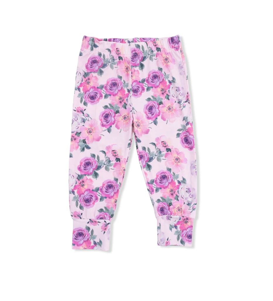 Rose Abundance SS PJ Pant Set