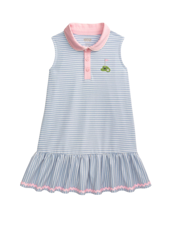 Collared Knit Golf Dress