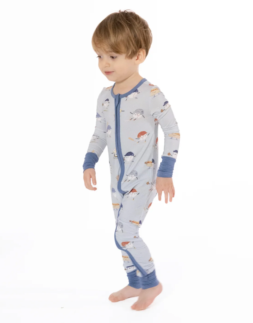 Baseballs Playing Baseball Conv Romper