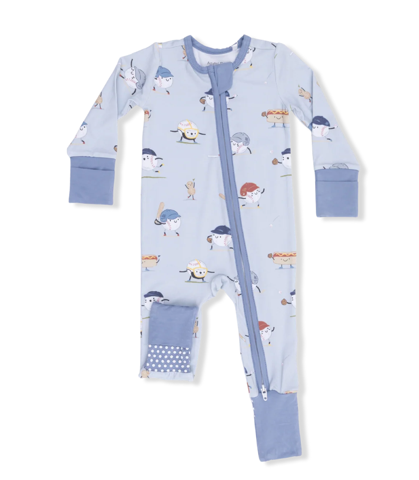 Baseballs Playing Baseball Conv Romper