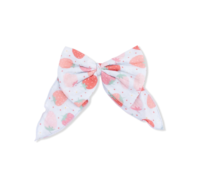 Strawberry Bliss Large Bow