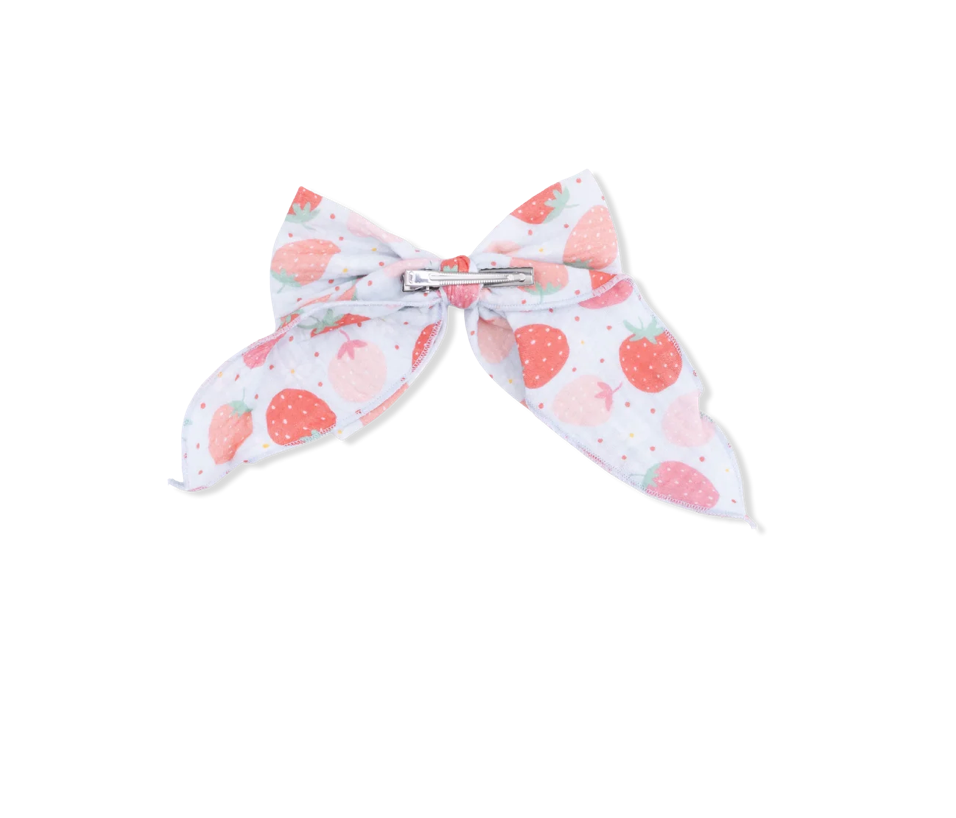Strawberry Bliss Large Bow