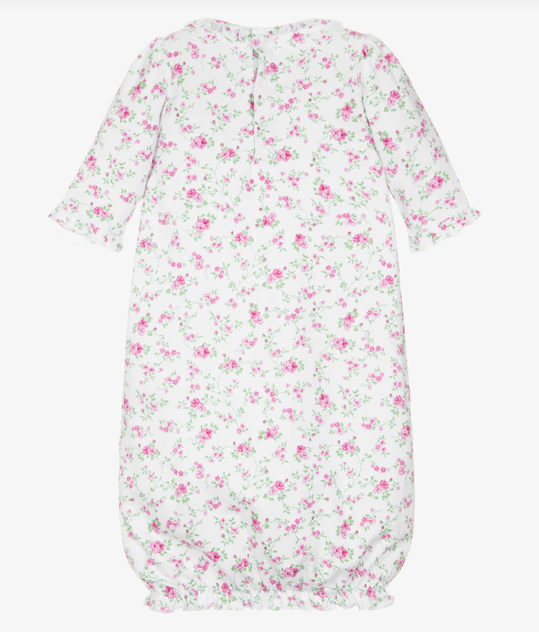 Victorian Roses Ruffle Smocked Sack