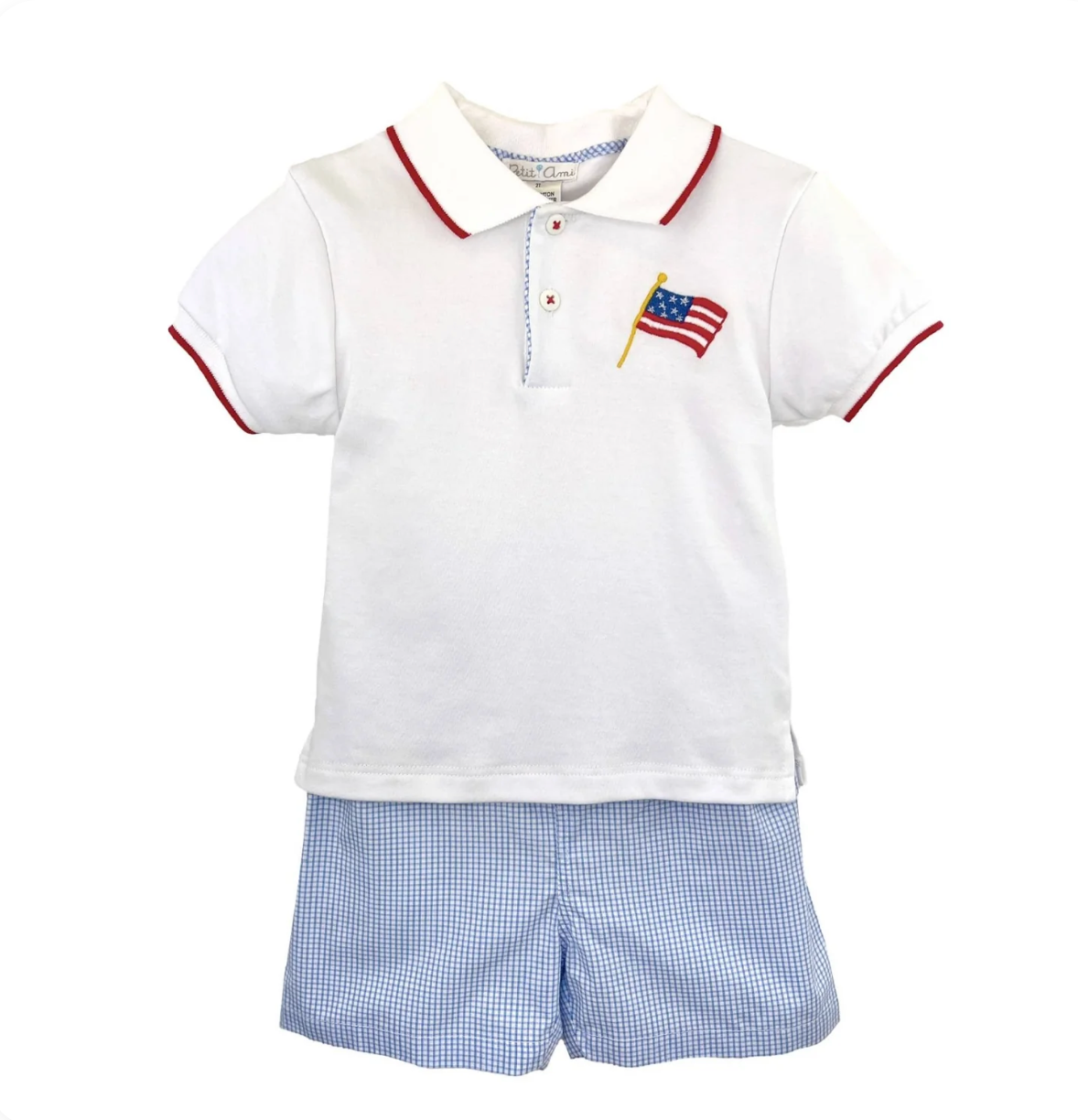 Flag Shorts Set