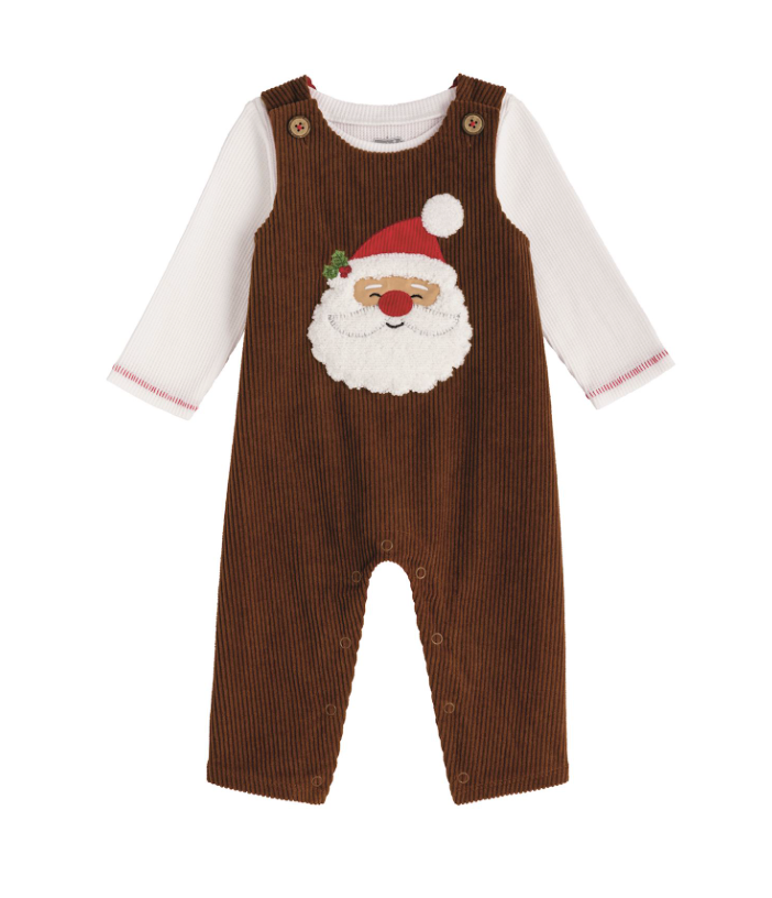 Santa Corduroy Longall Set