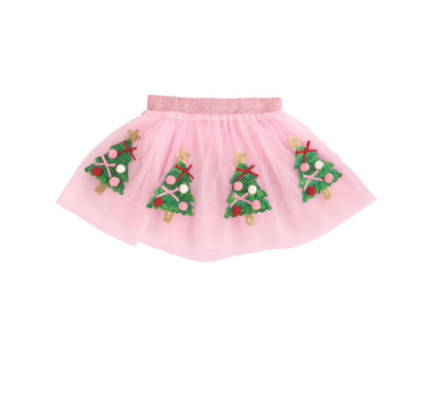Pink Christmas Tree Tutu