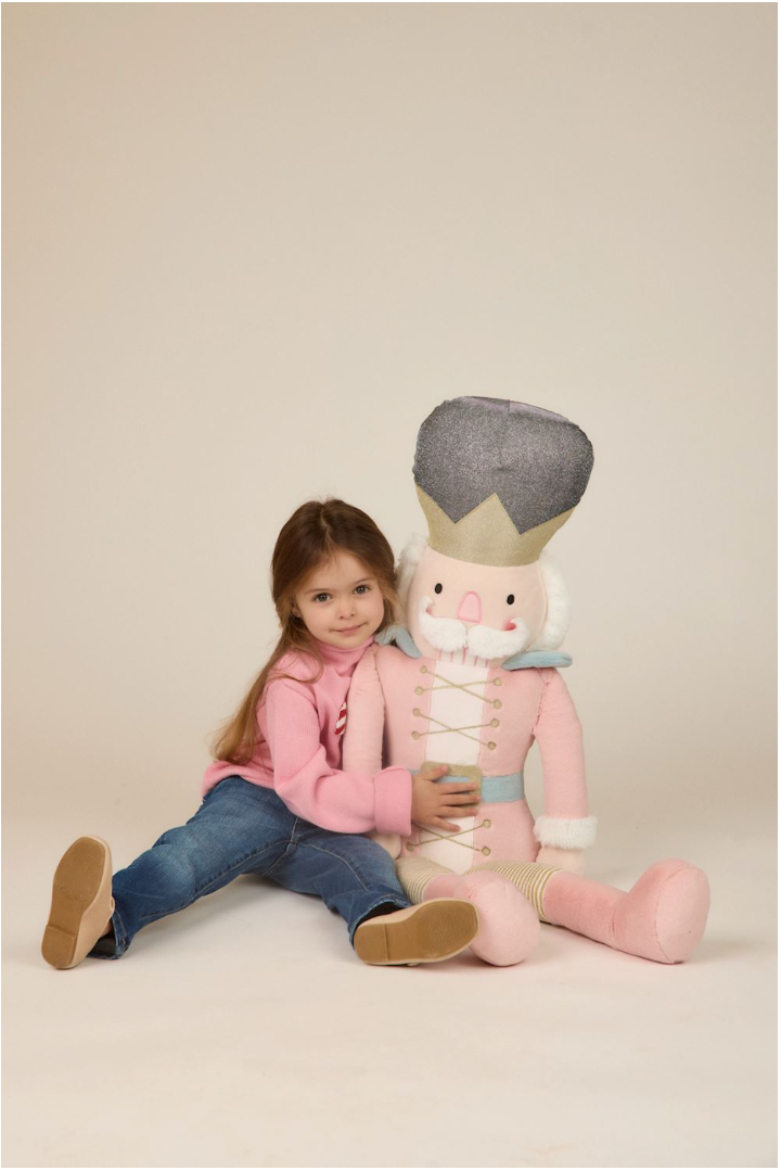 Pink Candycane Rollneck Sweater