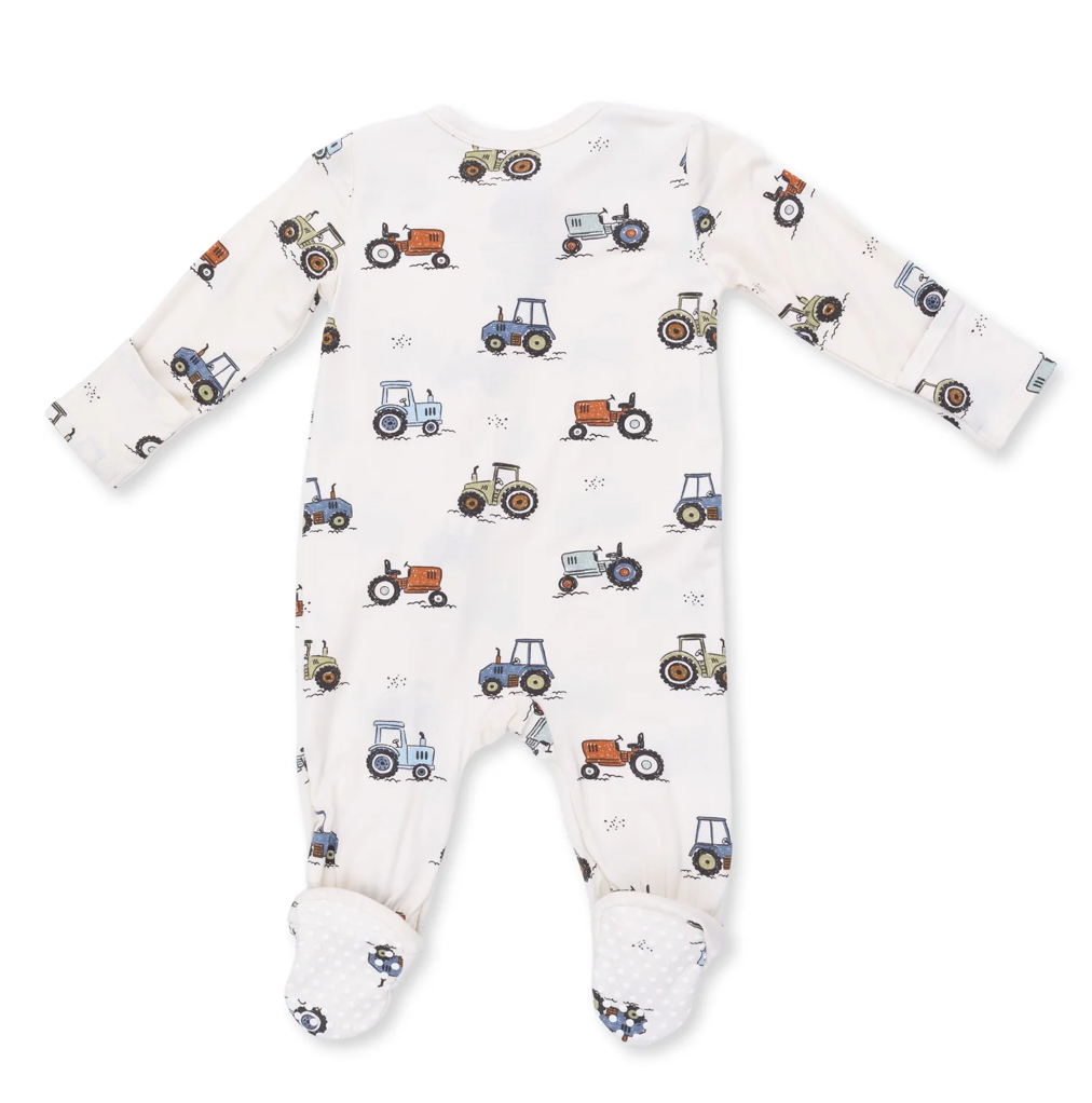 Future Farmer Zipper Footie