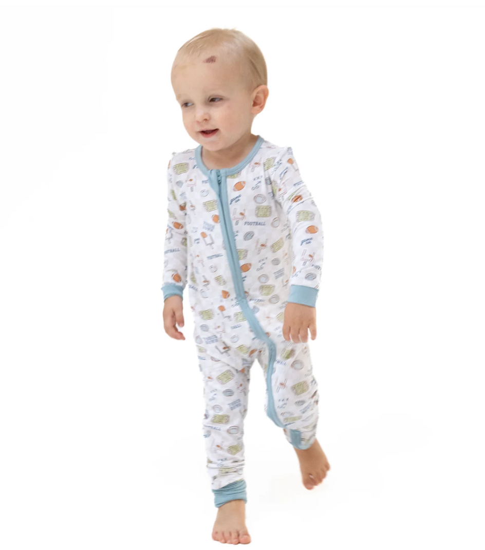 Football Check Convertible Romper