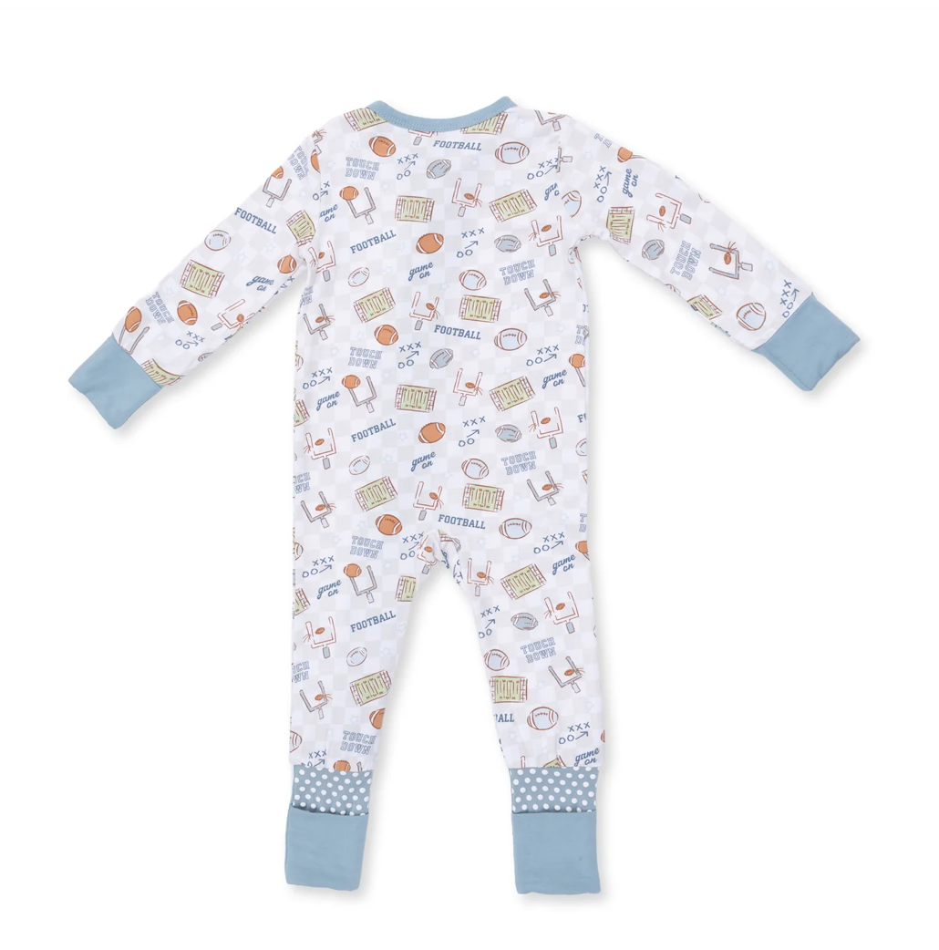 Football Check Convertible Romper