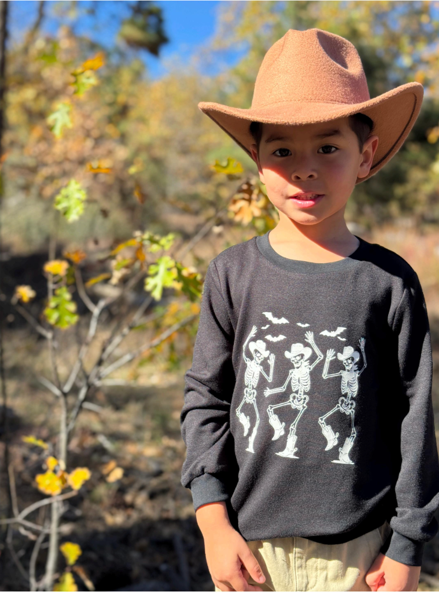 Dancing Cowboy Skeleton Tee