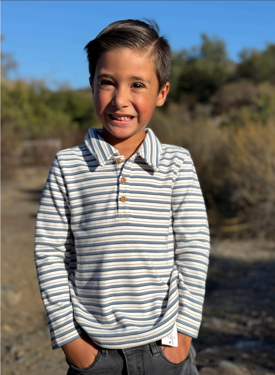 Striped Buggle Polo