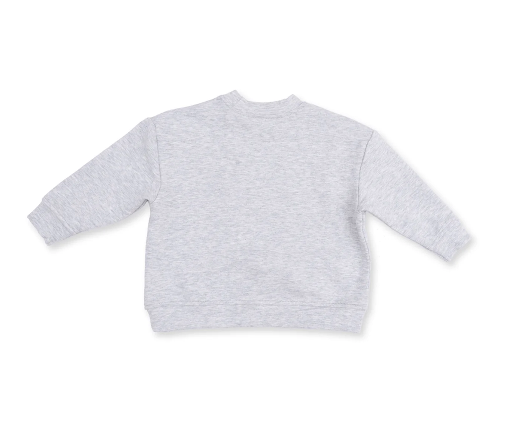 Gray Ghost Drop Sleeve Sweatshirt