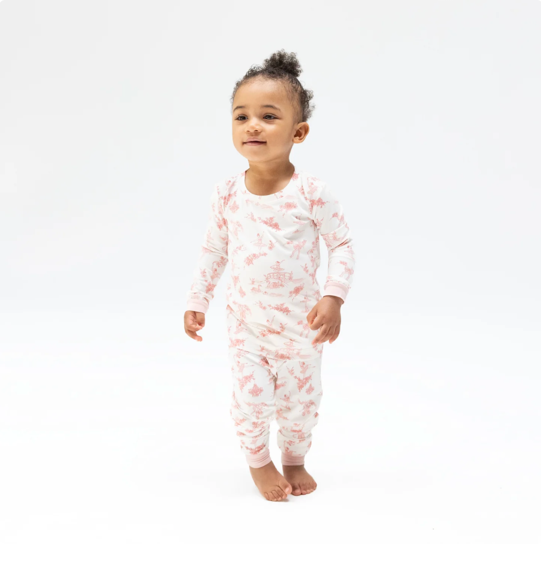 Ballet Toile Longsleeve Loungwear Set