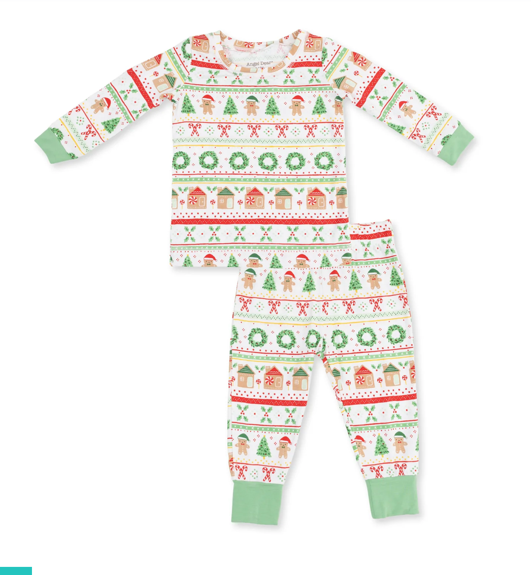 Gingerbread Fair Isle Loungewear Set