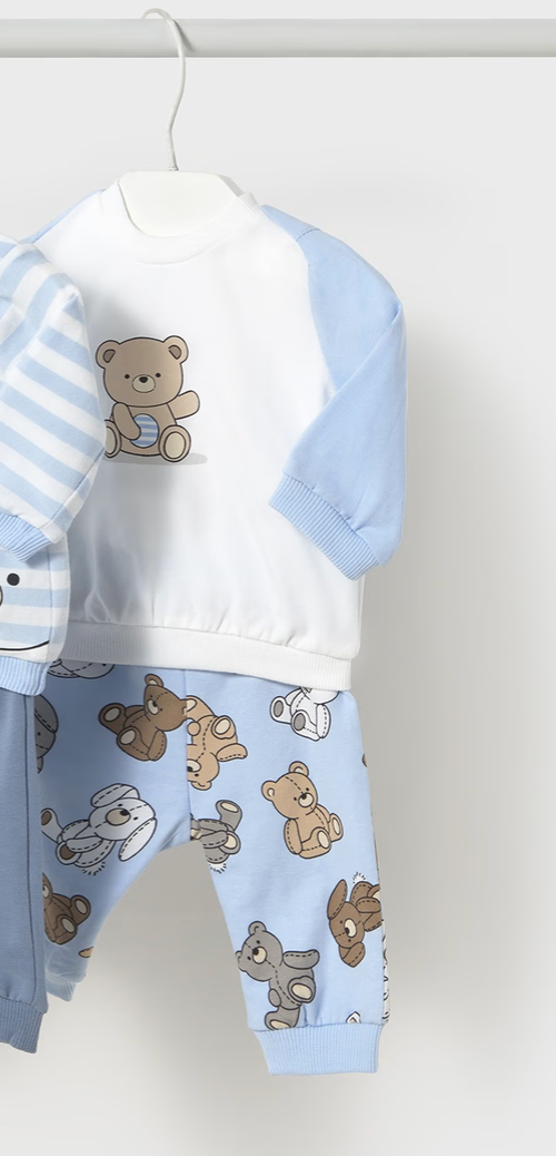 Teddy Raglan & Bear Bunny Pants