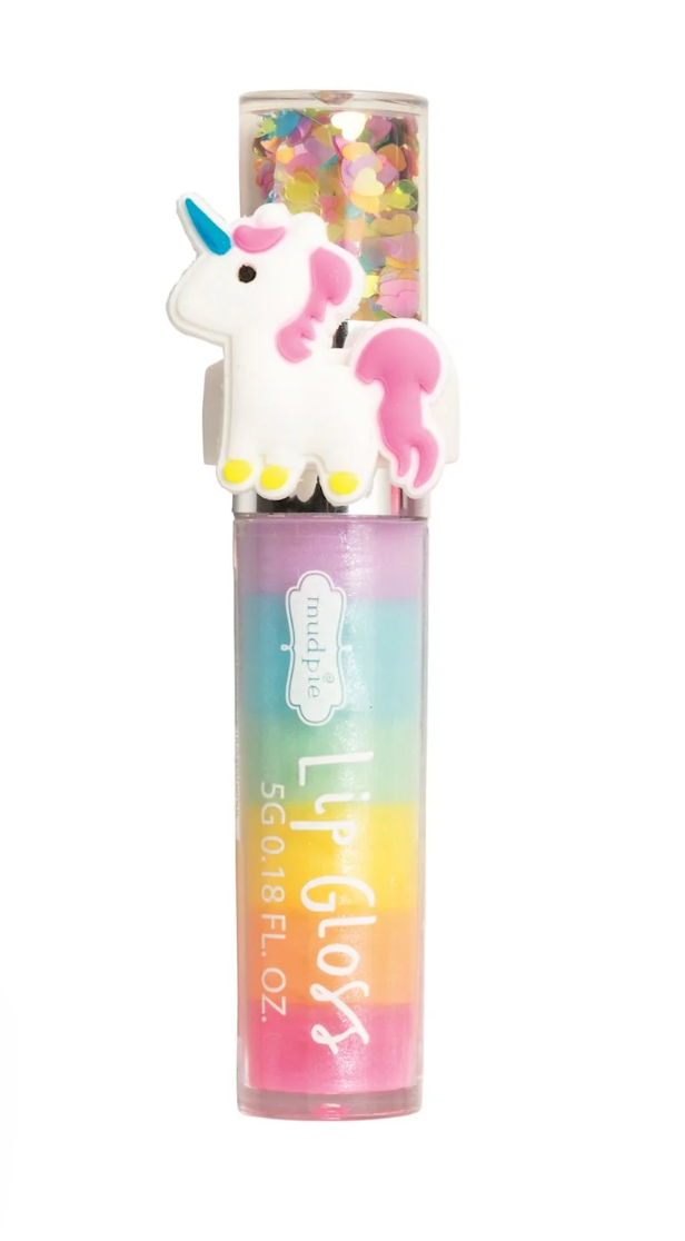Unicorn Lip Gloss and Ring Set