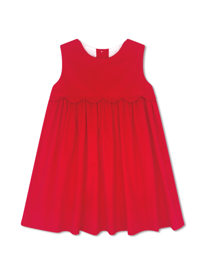 High Point Red Corduroy Jumper