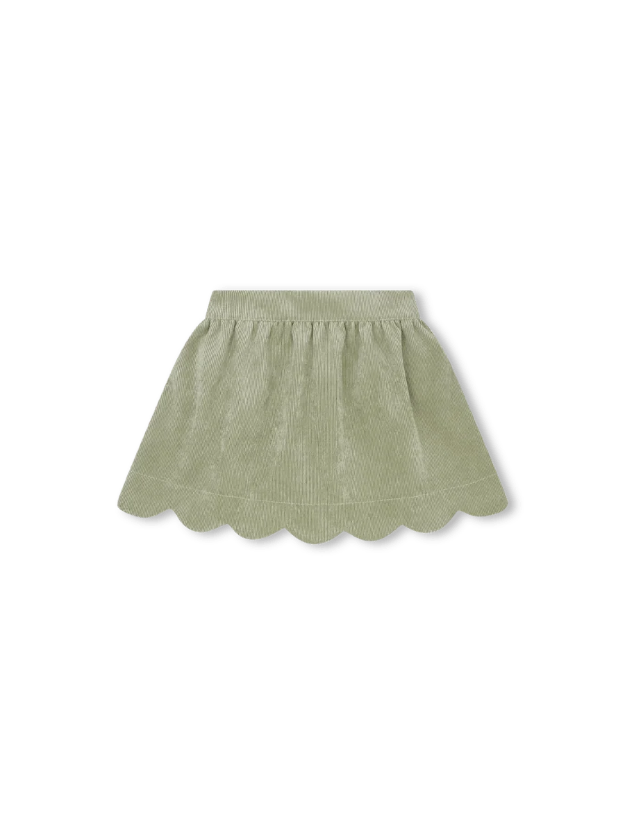 Sweetgrass Corduroy Susie Scallop Skirt