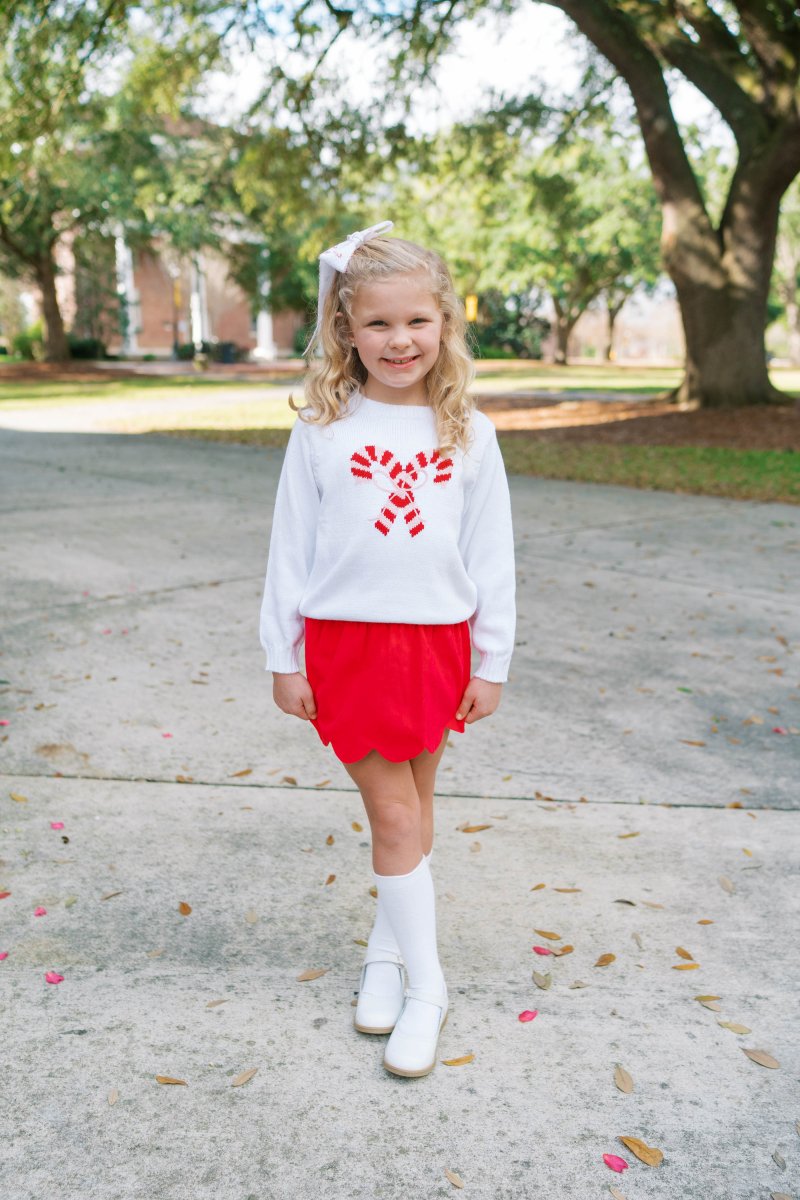 Cozy Up Candy Cane Sweater