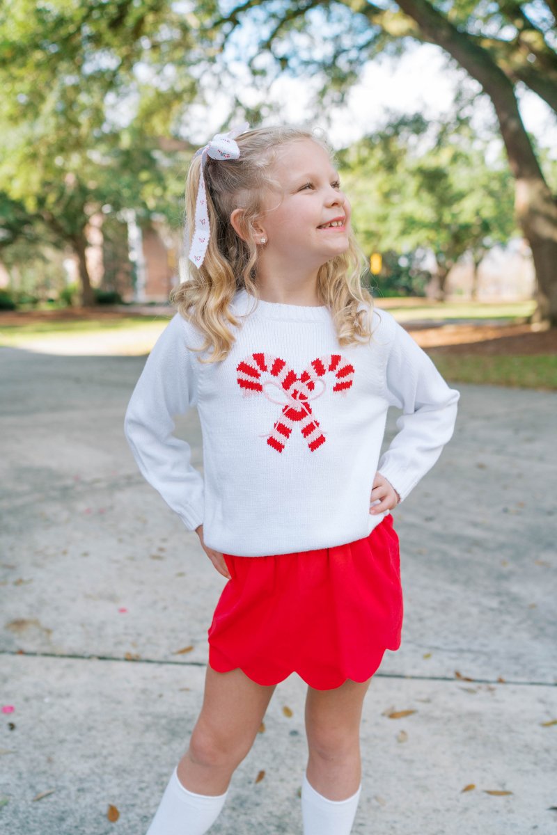 Cozy Up Candy Cane Sweater