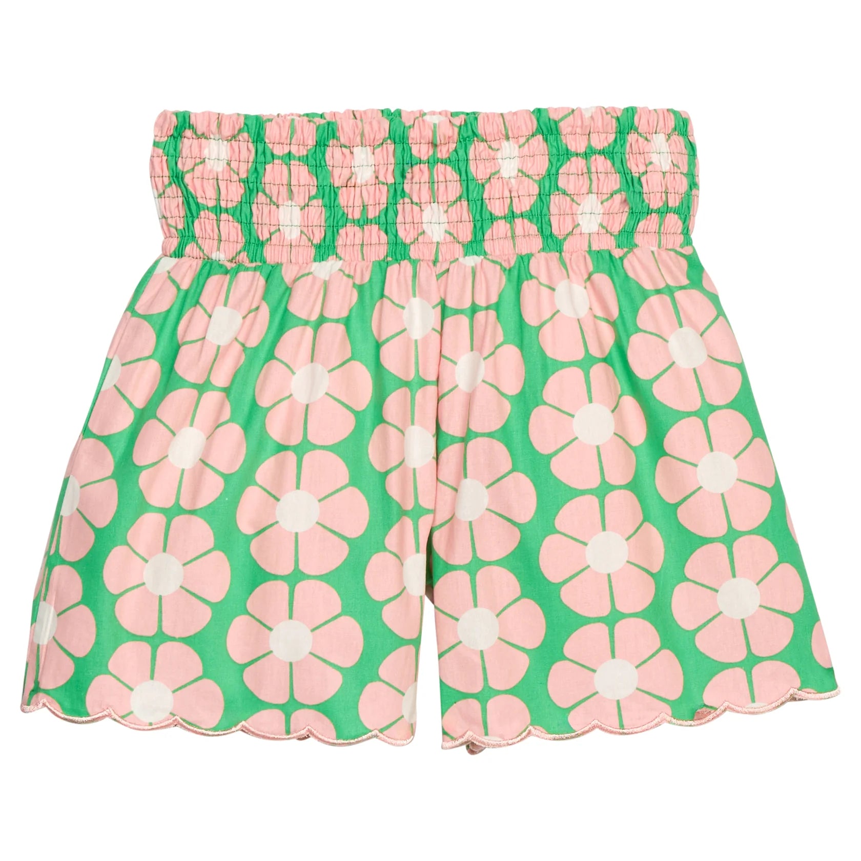 Pimlico Punch Shirred Shorts
